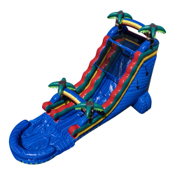 20ft Blue Paradise Slide (wet/dry)